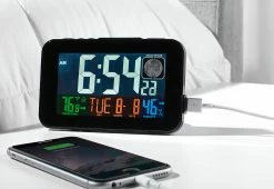 Brand new ✨ Phone Charging Atomic Alarm Clock by LaCrosse Technology, Ltd. 🔔