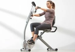 Best Pirce 💯 Space Saving Recumbent Exercise Bike with Upper Body Motion by Stamina Products, Inc. 🧨