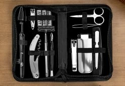 Cheap 😀 Luxury Travel Grooming Set by Emporium Leather Co 🛒