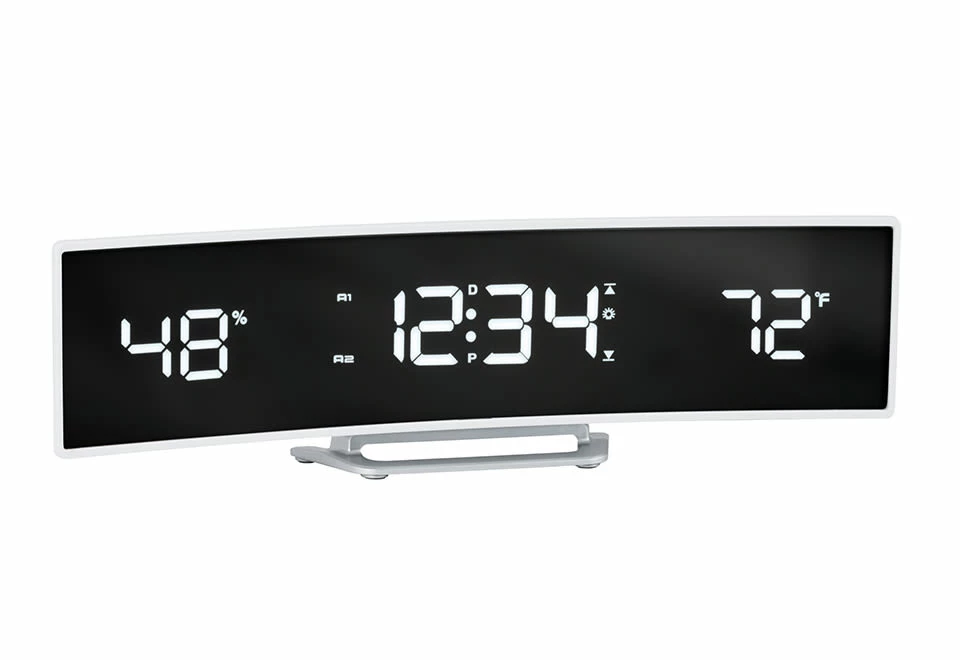 Best deal π― Executive Curved LED Clock by LaCrosse Technology, Ltd. π₯ - Image 4