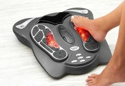 Deals ⭐ T.E.N.S. Foot Massager with Infrared Heat by Sharper Image 🔥