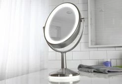 Best Sale ❤️ Cordless LED Oval Mirror by Zadro Products, Inc. 😉