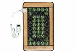 Flash Sale 🌟 Jade and Tourmaline Hot Therapy Mat by iMedia NY Inc. dba Healthyline 😉