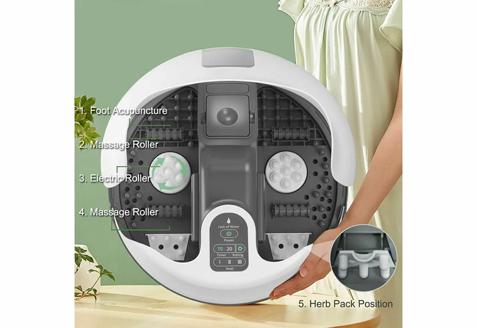 Hot Sale โค๏ธ Steam Foot Bath Massager by GoPlus (Costway) โญ - Image 6